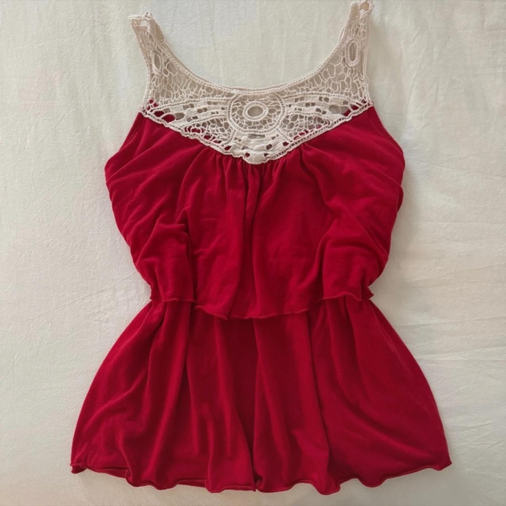 Y2K Cato Ruffle Tank